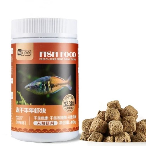 Yee Fish Food (Freeze-Dried Brine Shrimp Chunks)-40g