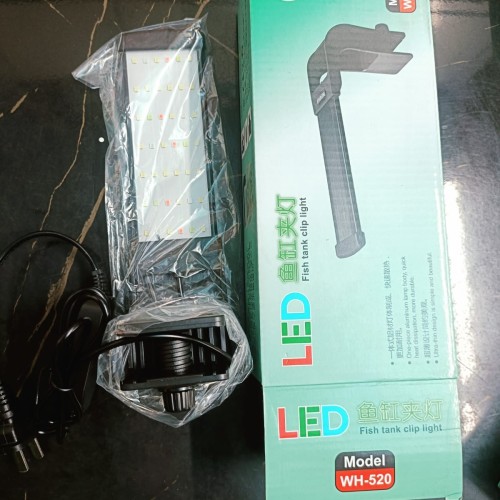LED Fish Tank Clip Light -8W WH-520