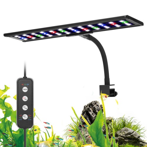 Cross-Border Ultra-Thin Full-Spectrum Clip-On Light-HS-168-18W