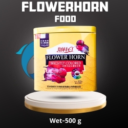 Flowerhorn food 500g-can