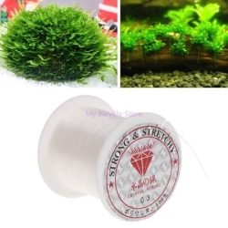 Water grass MOSS binding ultra-fine transparent line